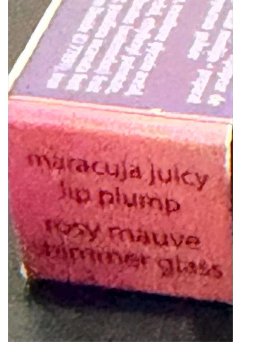 🌻Tarte Maracuja Juicy Lip Plump — Rosy Mauve Shimmer Glass New FullSz